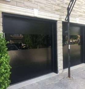 Commercial Aluminum Frameless Garage Door