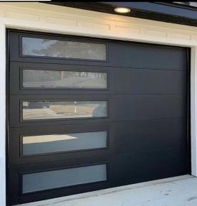 Finger Protectional Insulated Steel Mechine Automatic Triple Panel Garage Door