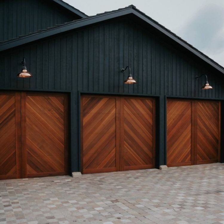 Cheap Price Wood Garage Doors for Sale
