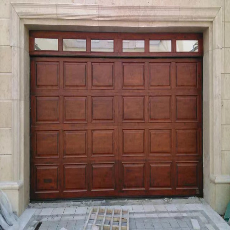 Classic Design Raised Panel Wood Garage Doors