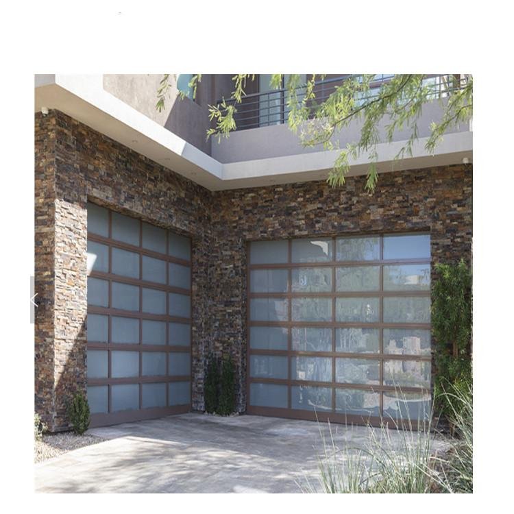 aluminum full view glass garage door 25