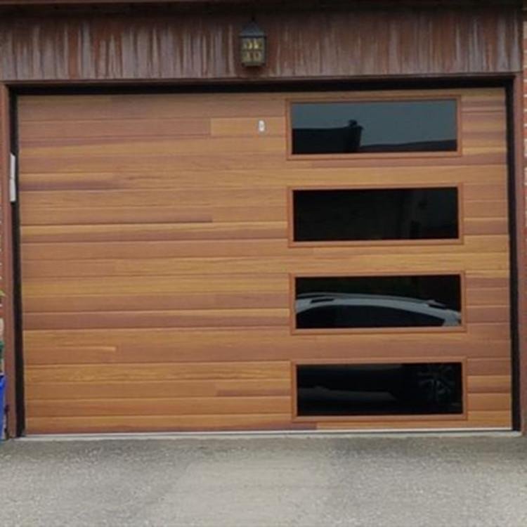 solid wood garage door 11