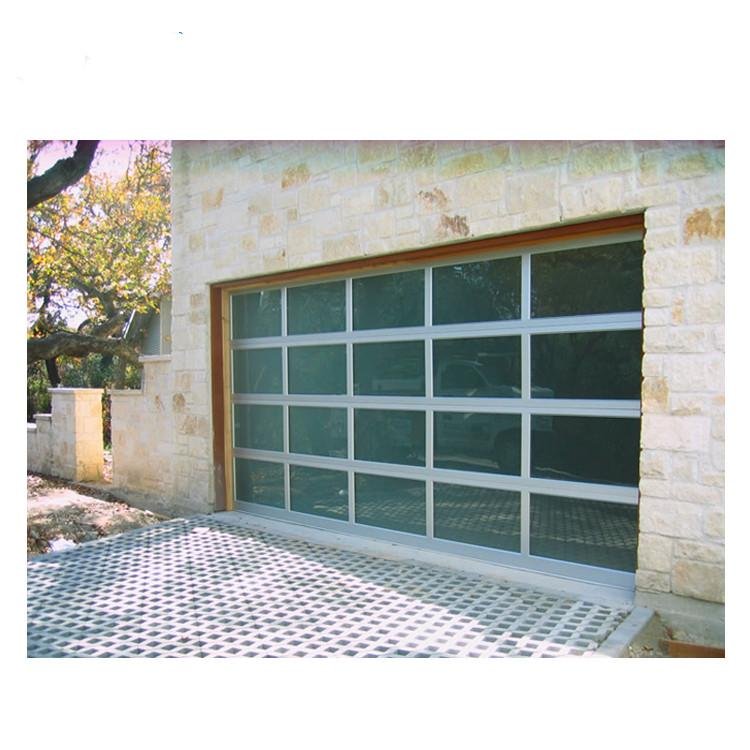 aluminum full view glass garage door 3