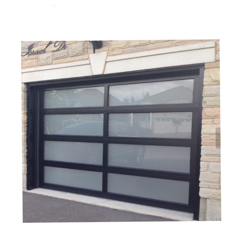 aluminum full view glass garage door 14