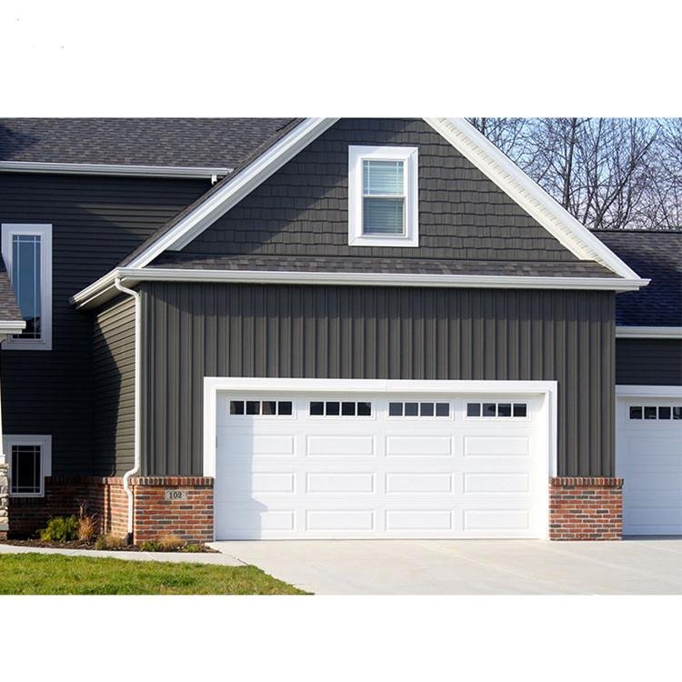 American Modern Insulated Sectional Flap Aluminum Alloy Garage Door