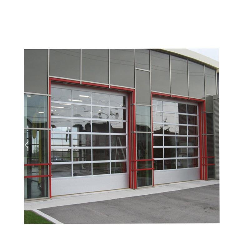 aluminum full view glass garage door 5