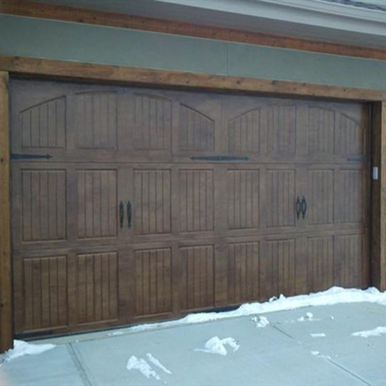 solid wood garage door 7