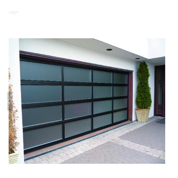 aluminum full view glass garage door 13