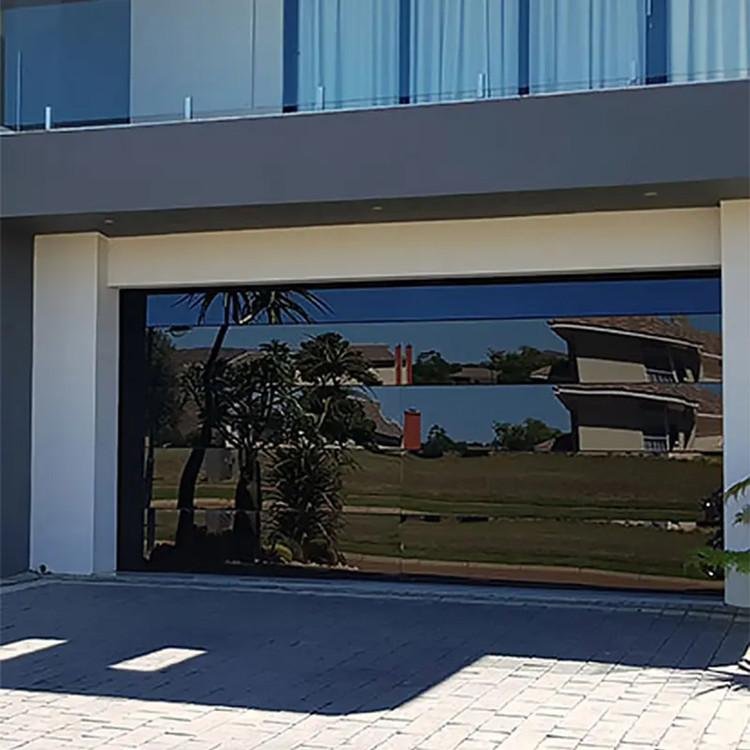 Modern Design Glass Garage Doors Suitable for Private Villas  1